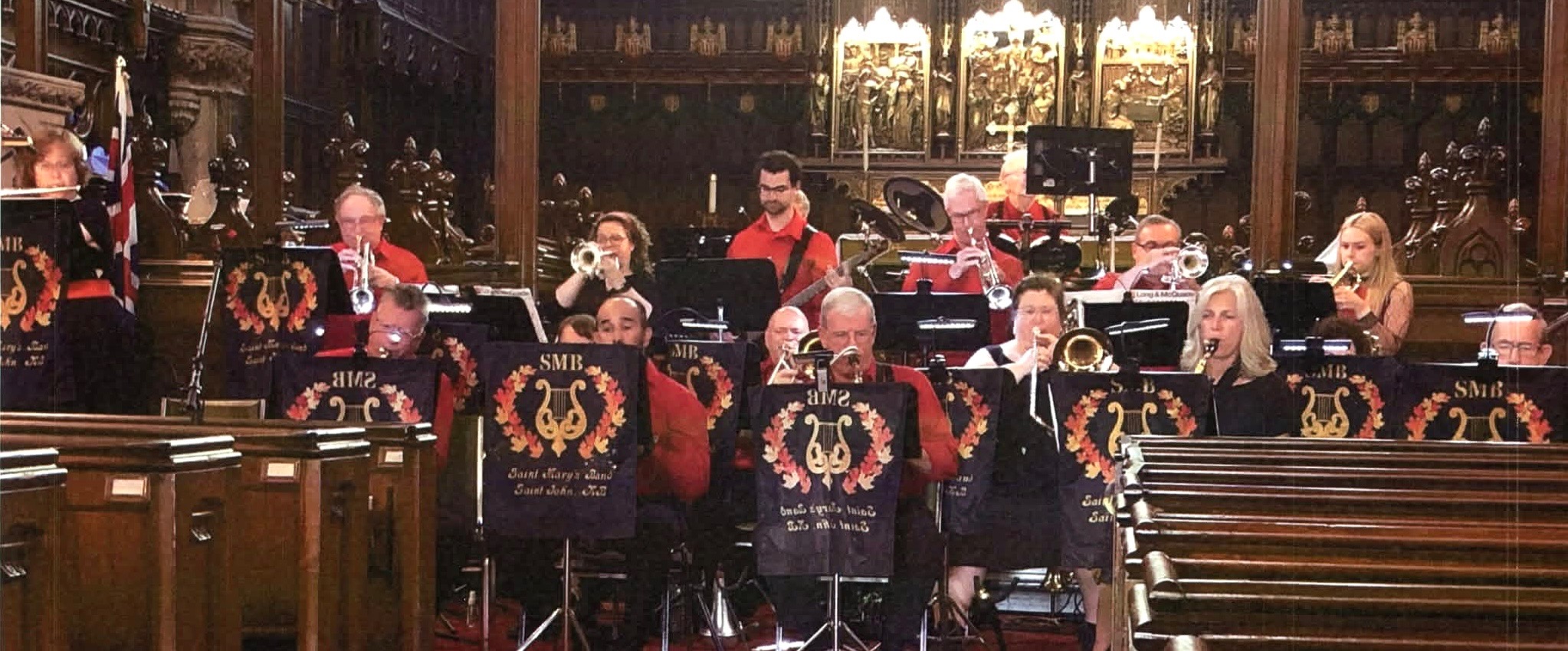 Back in Time Big Band performing