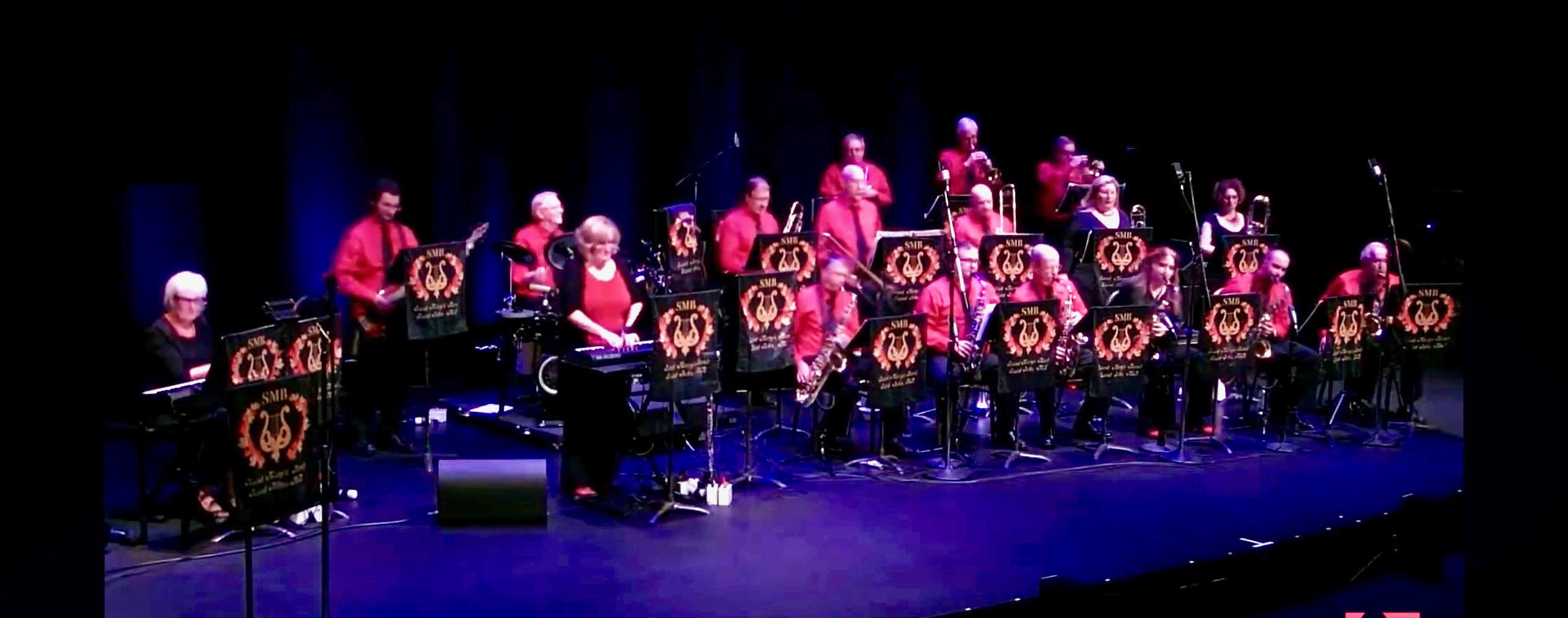 Back in Time Big Band on stage